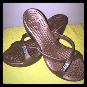 Croc sandals